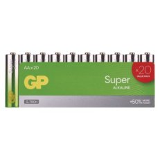Alkalická baterie GP Super AA (LR6) B0120L