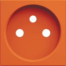 Centrální díl pro zásuvku gallery, oranžová BERKER WXD100E