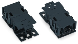 Pouzdra s odlehčením tahu 3pól. se zajišťovací sponou černá WAGO 770-503/038-000