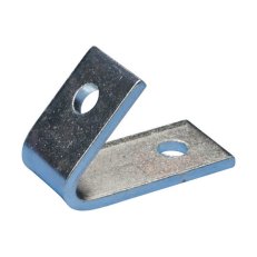 1 - 1, uzavřená úhlová konzola, 45° x 100 mm x 67 mm, žárově pokoveno