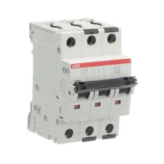 S303P-D25 3 fázový jistič 25 A char. D 25kA ABB 2CDS383001R0251