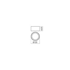 XBOARD CEILING FITTING 10W 220-240V AC 3