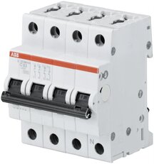 Jistič ABB S203M-Z40NA, 3F s odpojením N vodiče (3+NA), 40 A, char. Z, 10kA,