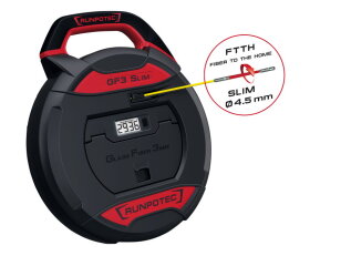 Protahovací pero RUNPOTEC 10209 GF3 Slim ze skelného vlákna 3mm 50m s počitadlem