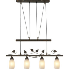 Závěsné svítidlo VENEZIA rez 4x28W E14 IP20 GLOBO 30800423X