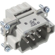 Vložka s připojením klecovou pružinou H-BE 6 SF MALE INSERT W. CLAMP SPRING