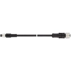 Konfekcionovaný kabel pro snímače/akční členy AB-C3-M8MS-0,6PUR-M12FS 22260242