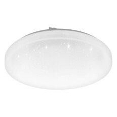 Stropní svítidlo FRANIA-Z LED-RGB/CCT d310 třpyt.efekt 15W IP20 bílá EGLO 902196