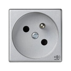 Zásuvka silová K45 (přístroj s krytem),