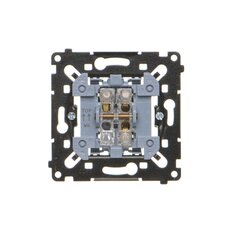 Přepínač střídavý (přístroj), řazení 6, 10 A / 250 V~, bezšroubové svorky
