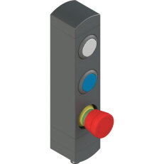 Ovládací jednotka BN 3 prvky (konfigurace A17) 1NO, Konektor M12,12 pólů, IP65