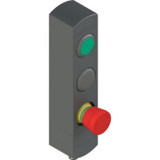 Ovládací jednotka BN 3 prvky (konfigurace A31) 1NO, Konektor M12,12 pólů, IP65