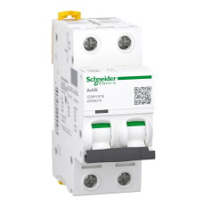 Modulární jistič, Acti9 iC60H, 2P, 16A, B křivka, 10000A SCHNEIDER A9F88216