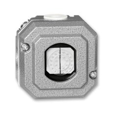 3558N-C05850 ABB GARANT Přepínač sériový, řazení 5, Al, IP55, IK09, šedá