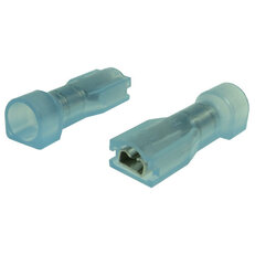 Objímka plochá celoizolovaná, 1,5-2,5mm2/2,8x0,8mm PVC (BF-F308P) OPC 2,5-28