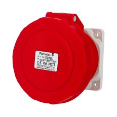 Vestavná zásuvka IP67/400V/32A/5P 6h, přímá - SpeedPRO FAMATEL 24373