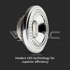 LED Spotlight AR111 Recessed 12W 12V G53 4000K 40` VT-1110-20-N, V-TAC SKU214062