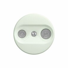 Účastnická zásuvka GREENLUX KLIKLAP MZ/TV/P Mint green, TV+R (průběžná)