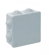 Instalační krabice 100x100x45mm s průchodkami SEZ-CZ 615