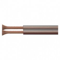 Dvojlinka ECO 2x2,5mm, průhledná, 100m EMOS S8405