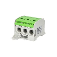 Svorka univerzální RKA 95 1/6 PE 232A 1P 6x vstup AL/CU zelená DIN/panel 1006072