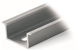 Ocelová nosná lišta 35x15mm Tloušťka 1,5mm stříbrná WAGO 210-197