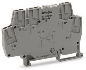 Reléový modul, jmenovité vstupní napětí AC 115 V, 1 přepínací kontakt, šedá