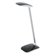 Stolní svítidlo CAJERO LED TOUCH+USB černá 4,5W IP20 EGLO 95696