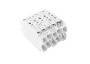Svorkovnice SLK 5/5 E-PIEC (L-N-E-DA+DA-) pro svítidla PC bílá Eleman 1001634