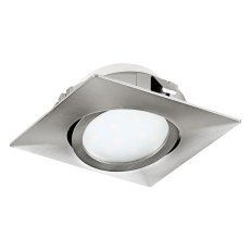 Zápustné svítidlo PINEDA LED 84X84 matný nikl 4,9W IP20 EGLO 95843