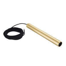 FITU PD E27 závěsné svítidlo mosaz 5m kabel s otevřeným koncem SLV 1002564
