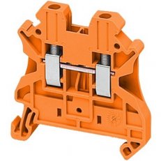 Šroubová svorka, 2 body, 2,5mm2 oranžová (obj. mn. 50ks) SCHNEIDER NSYTRV22AR