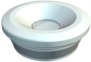 OBO 89 Vsuvka O7-13mm světle šedá Polyetylén PE