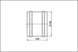 Maico 0080.0460 ECA 11 E potrubní axiální ventilátor DN 100