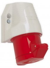 Walther 110410 Nástěnná zásuvka 16A 4P >50-500V 100-300Hz 10h IP44