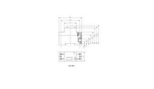 Proudový chránič EFI-2 A 100/0,3 10kA 300mA ETI 002062534