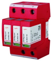 Svodič přepětí DEHNguard M 3-pólový pro TN-C systémy 952302
