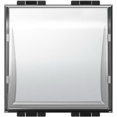 BTICINO LIVINGLIGHT TLAČÍTKO SPÍNACÍ KONTAKT PODSVĚTLENÝ 2MODULOVÉ LN4040