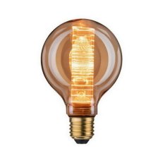 LED Vintage Globe žárovka G95 Inner Glow 4W E27 zlatá s vnitřním kroužkem 286.03