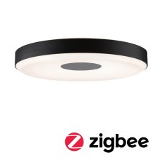 Pane II Deckenl ZB dim LED 16W Sz/Gr