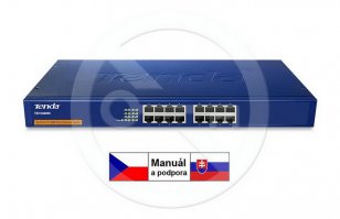TEH1600M 16-portový Fast Ethernet Switch