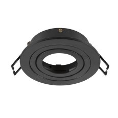 NEW TRIA 75 kroužek pro vestavbu do stropu D9,3 H2,6 cm IP 20 černá SLV 1007343
