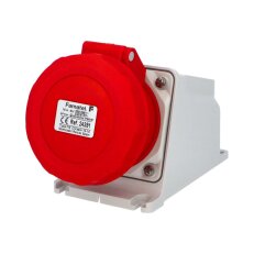 Nástěnná zásuvka IP67/400V/16A/5P 6h - SpeedPRO FAMATEL 24391