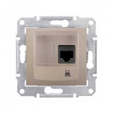 Sedna Zásuvka datová 1xRJ45 kat.5e UTP, Titan SCHNEIDER SDN4300168
