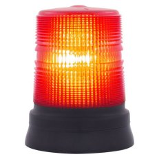 Maják zábleskový STR X S 12/24 V, DC, 15 J, IP65, červená, černá SIRENA 22192