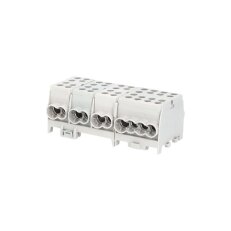Svorkovnice rozbočovací HLAK 35-4/12 GR-S 125A 4pól. AL/CU IP20 4xŠ na DIN