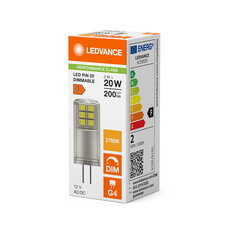 Světelný zdroj LEDVANCE LED PIN 12 V DIM P 2W 827 Clear G4