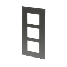 Kryt AUDIO tabla velikost 1/3 (135 mm) ušlechtilá ocel 41393CF-S ABB