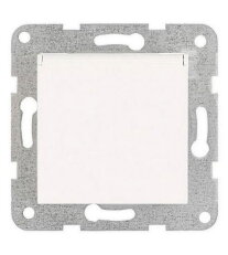 SCHUKO s bezpečnostní clonkou a klapkou, bílá SCHRACK EV101205--