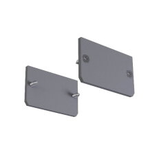 PRF043 SET (2pcs) END CAPS w/o HOLE